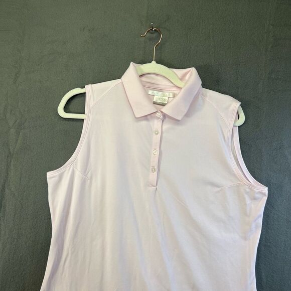 Nike drift vintage tag Women's Sleeveless Golf Polo xl light pink - Picture 4 of 15